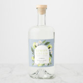 Étiquettes Pour Bouteilles De Liqueur Limoncello (Devant)