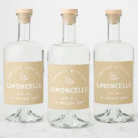 Une bouteille de Limoncello – Mieux Que Des Fleurs