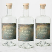 Étiquettes Pour Bouteilles De Liqueur Mariage Whiskey Tuckborough (Bouteilles)