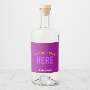ÉTIQUETTES POUR BOUTEILLES DE LIQUEUR MARQUE MODERNE MODERNE PERSONNALISABLE POURPULAIRE