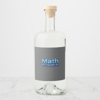 Étiquettes Pour Bouteilles De Liqueur Math Whispere