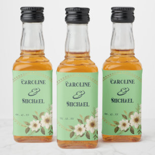 Étiquettes Pour Bouteilles De Liqueur Mini Soirée de Mariage de Vins