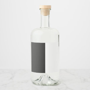 Étiquettes Pour Bouteilles De Liqueur moitié blanc noir moitié noir moitié noir blanc