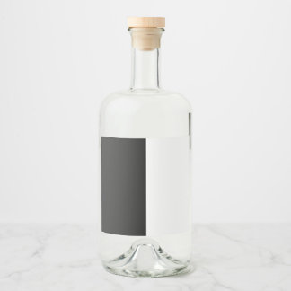 Étiquettes Pour Bouteilles De Liqueur moitié blanc noir moitié noir moitié noir blanc
