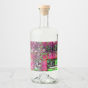 Étiquettes Pour Bouteilles De Liqueur Mon Nom N'Est Pas Donna