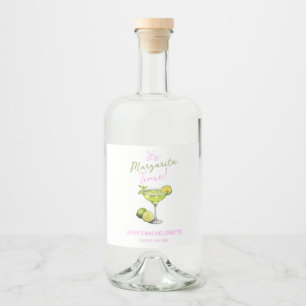 Étiquettes Pour Bouteilles De Liqueur MooMoos & Margaritas Panneau de Bienvenue Enterrem