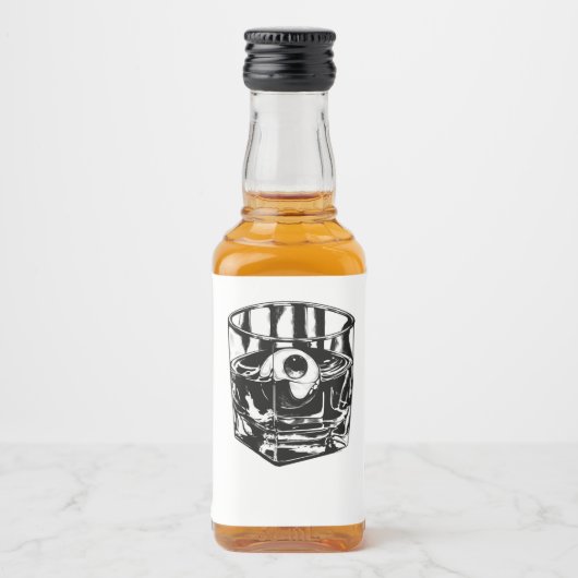 Étiquettes Pour Bouteilles De Liqueur Oeil de Whiskey (Devant)