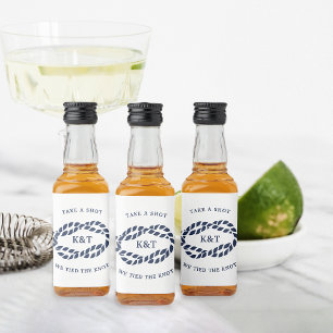 Étiquettes Pour Bouteilles De Liqueur Prenez une balle, nous avons lié la faveur de mari