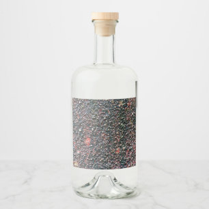 Étiquettes Pour Bouteilles De Liqueur remuer la canneberge