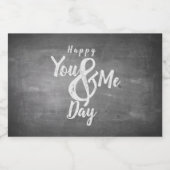 Étiquettes Pour Bouteilles De Liqueur Salutations anniversaire en mode tableau de bord (Étiquettes simples)