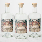 Étiquettes Pour Bouteilles De Liqueur Solde éthéré (Bouteilles)