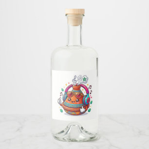 Étiquettes Pour Bouteilles De Liqueur Superbe Tagine Marocain Kawaii