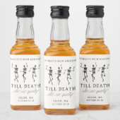 Étiquettes Pour Bouteilles De Liqueur Till Death Do Us Party Bachelorette Week-end (Bouteilles)