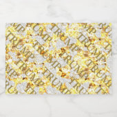 ÉTIQUETTES POUR BOUTEILLES DE LIQUEUR TRUMP (Étiquettes simples)