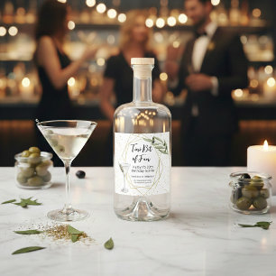 Étiquettes Pour Bouteilles De Liqueur Un Petit Peu De Fun Martini Soirée