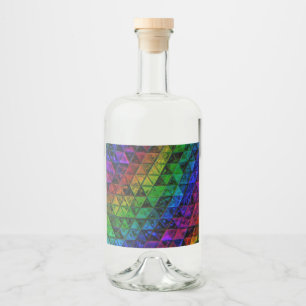 Étiquettes Pour Bouteilles De Liqueur Verre de fierté