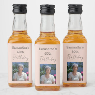 Étiquettes Pour Bouteilles De Liqueur Vin de la perfection 60e anniversaire