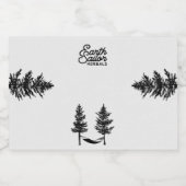 Étiquettes Pour Bouteilles De Liqueur Voilier terrestre vide (Étiquettes simples)