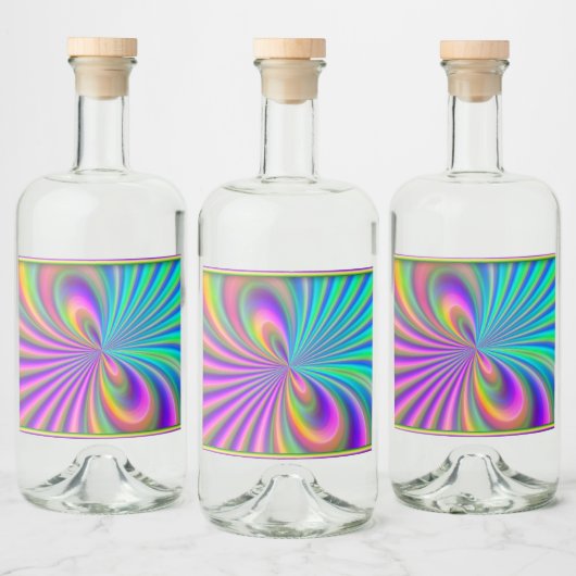Étiquettes Pour Bouteilles De Liqueur Vortex (Bouteilles)