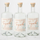 Étiquettes Pour Bouteilles De Liqueur Week-end de célibataire tropical drôle  (Bouteilles)