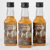Étiquettes Pour Bouteilles De Liqueur Whiskey Decanter Derby Party Mini (Bouteilles)