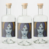 Étiquettes Pour Bouteilles De Liqueur witch (Bouteilles)