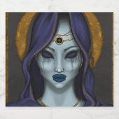 Étiquettes Pour Bouteilles De Liqueur witch (Étiquettes simples)