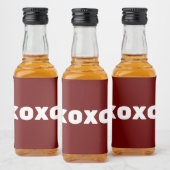 Étiquettes Pour Bouteilles De Liqueur Xoxo (Bouteilles)