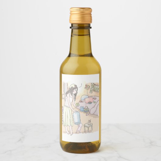ÉTIQUETTES POUR BOUTEILLES DE VIN さににくじ (Devant)