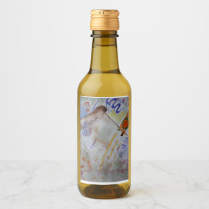 Étiquettes Pour Bouteilles De Vin Aquarelle Étiquettes de nourriture et boisson pour