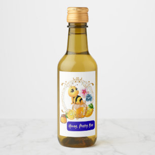 Étiquettes Pour Bouteilles De Vin Chéri, Jolie Abeille