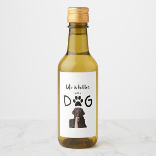 Étiquettes Pour Bouteilles De Vin Chien