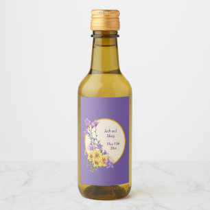 Étiquettes Pour Bouteilles De Vin Crème Spring Garden Collection