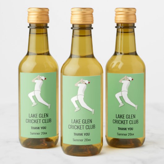Étiquettes Pour Bouteilles De Vin Cricket (Bouteilles)