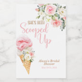 Étiquettes Pour Bouteilles De Vin Elle a été ramassée sur mesure MINI (Étiquettes simples)