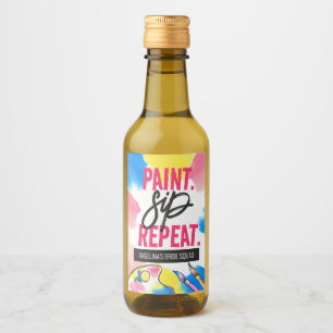 Étiquettes Pour Bouteilles De Vin Faveur de fête de demoiselle d'honneur Colorée Pei