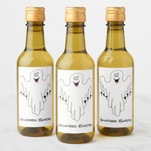 Étiquettes Pour Bouteilles De Vin Halloween Boo(ze)