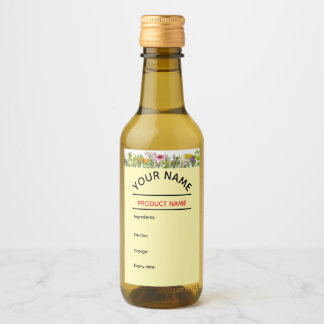 Étiquettes Pour Bouteilles De Vin Kidney Cleanse Tonic Label