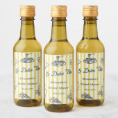 Étiquettes Pour Bouteilles De Vin La Dolce Vita Fête de Mariage Italienne (Bouteilles)