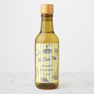 Étiquettes Pour Bouteilles De Vin La Dolce Vita Fête de Mariage Italienne