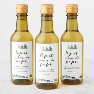 Étiquettes Pour Bouteilles De Vin L'aventure commence à la faire sauter quand elle