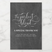 Étiquettes Pour Bouteilles De Vin Le Mariage de fusion parfait (Étiquettes simples)