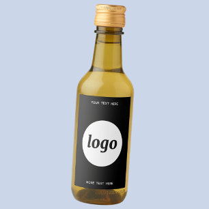 Étiquettes Pour Bouteilles De Vin Logo Simple Avec Texte Professionnel Promotionnel