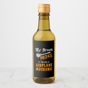 Étiquettes Pour Bouteilles De Vin Mécanique de l'avion