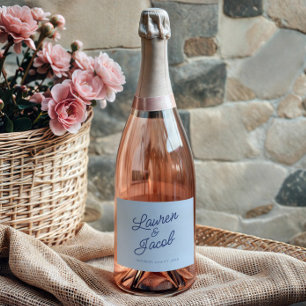 ÉTIQUETTES POUR BOUTEILLES DE VIN MOUSSEUX