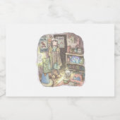 ÉTIQUETTES POUR BOUTEILLES DE VIN MOUSSEUX さやしごじ (Étiquettes simples)