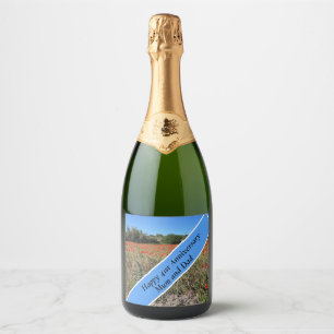 Étiquettes Pour Bouteilles De Vin Mousseux 41e anniversaire du Mariage