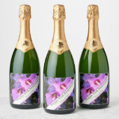 Étiquettes Pour Bouteilles De Vin Mousseux 43e anniversaire du Mariage (Bouteilles)