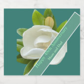 Étiquettes Pour Bouteilles De Vin Mousseux 48e anniversaire du Mariage (Étiquettes simples)