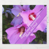 Étiquettes Pour Bouteilles De Vin Mousseux 72e anniversaire modifiable (Étiquettes simples)